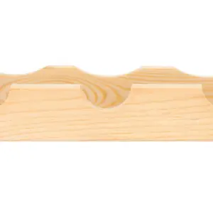 Springos WF0005 Pine Wood Bottle Rack for 30 Bottles