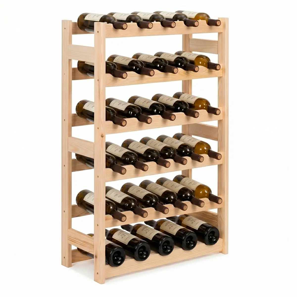 Springos WF0005 Bottle Rack - 30 Bottle Capacity Photo 7