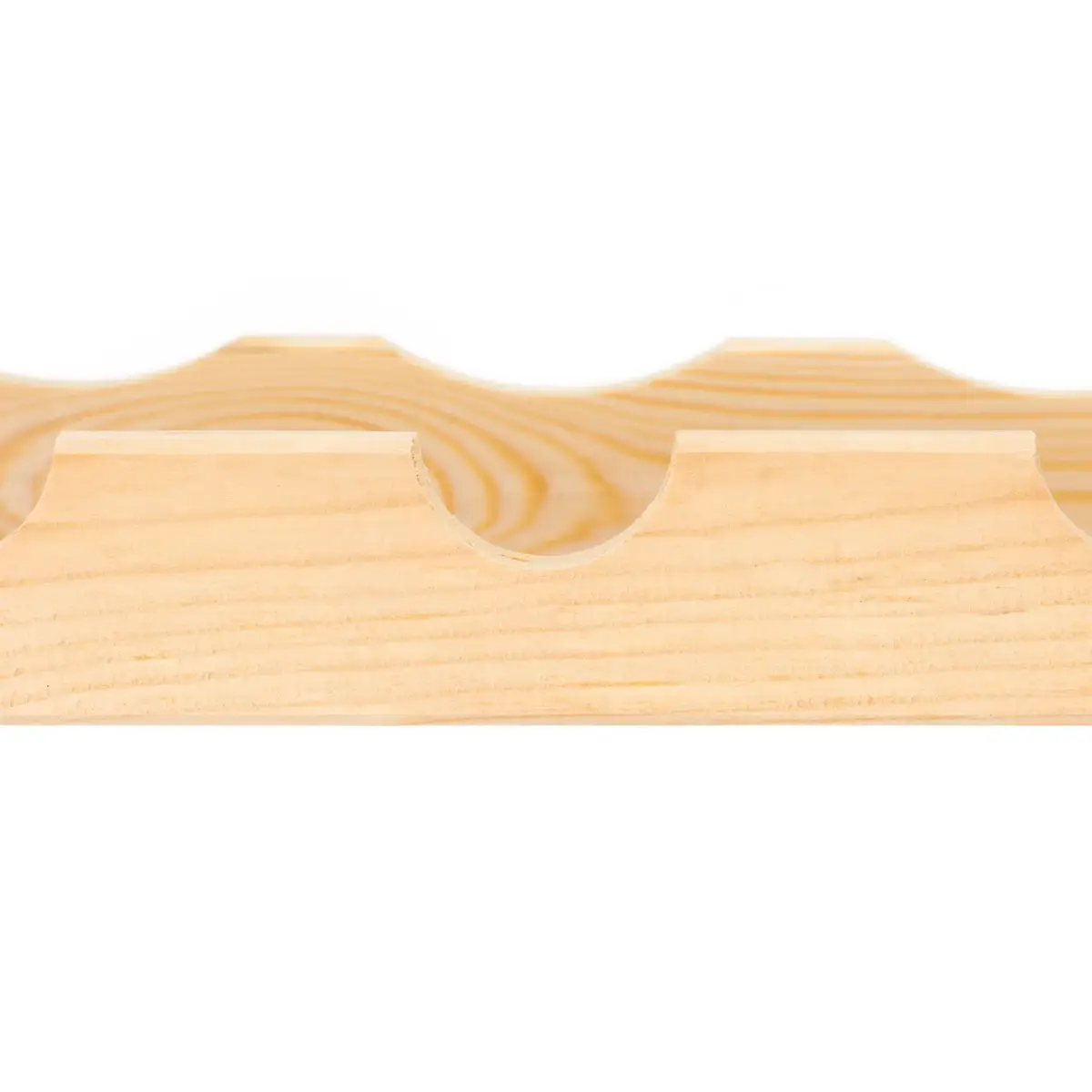 Springos WF0006 Pine Wood Bottle Rack Photo 7