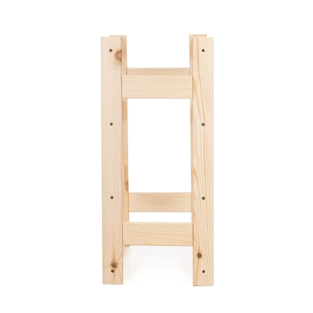 Springos WF0006 Pine Wood Bottle Rack Photo 9