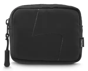 Hama 00231046 Headphone Accessory Case Black Nylon with Carabiner and Organizer