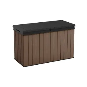 Keter Darwin 662L Outdoor Storage Box, Brown