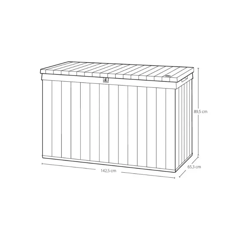 Keter Darwin 662L Outdoor Storage Box Photo 2