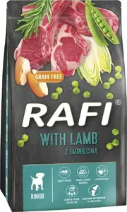 RAFI Junior Dry Dog Food with Lamb 10 kg