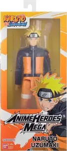 Hermès Anime Heroes Mega Naruto Uzumaki Action Figure