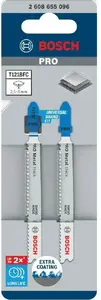 Bosch T121BFC Jigsaw Blade for Thick Metal, 92 mm, 2-Pack
