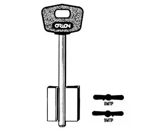 JMA Blank Key 8MT for Mottura MT-3G and MT-EG Locks