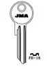 JMA FAA85L (FB-18) Blank Key for FAB Photo 2
