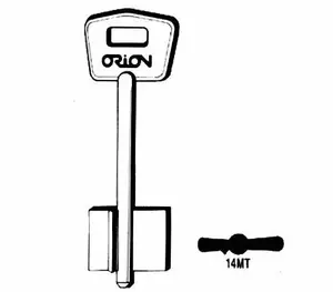 JMA 14MT Blank Key for Mottura MT-5G Locks