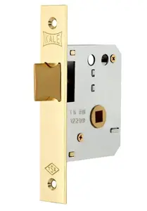 KALE_KILLIT 251 Indoor Door Catch, Brass Finish, 60 mm