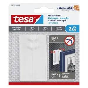 Tesa 77776 Adhesive Mounting System for 2kg Loads