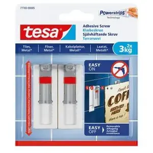Tesa 77765 Adhesive Mounting System for 3kg Loads
