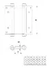 IBFM 107029 Door Hinge - Nickel Photo 2