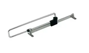 REJS Retractable Clothes Hanger 400mm, Nickel Finish