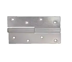 KURZEMES Door Hinge, 15 cm, Silver