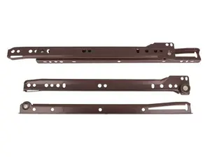 AMIG 5820 Drawer Slide Rail Set 350 mm Brown