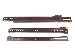 AMIG 5821 Drawer Slide Rail Set 400mm Brown