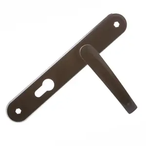 BARCZ Beta Outdoor Door Handle, 72 mm, Brown