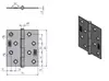 Flexible Door Hinge TKZ J1 KZ80 ZN 8280 Photo 3