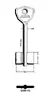 JMA SAM-1G Blank Key Photo 2
