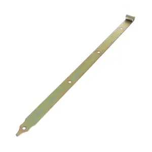 DOMAX vārtu aizbīdnis 80 cm, diametrs 1.6 cm, dzeltens