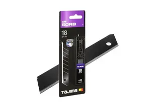 Tajima CB50RB Razar Black maināmi asmeņi 18mm, 10 gab.