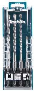 Makita D-74136 SDS-Plus TCT Drill Bit Set, 4-Piece