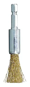 Makita D-73704 Wire End Brush Brass Coated for Angle Grinder