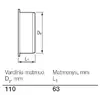 WAVIN Sewer Socket Plug 110mm PVC Photo 2