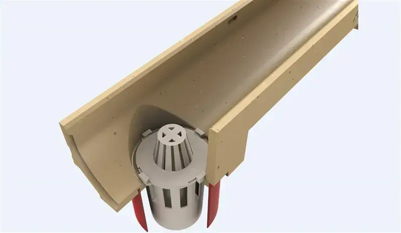 ACO Self Rain Water Flume Siphon 01666 Photo 2