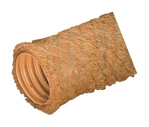 Wavin Drainage Pipe with Coconut Filter, Ø 50/60 mm, 50 m