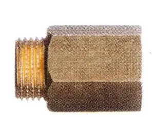 TDM Brass 1/2" x 40 mm vītņots pagarinātājs, iekšējā/ārējā vītne