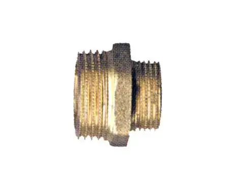 TDM Brass 3/8" to 1/4" Reducing Bushing Photo 2