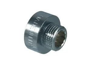 TDM Brass vītņots pārejas adapters 3/4" x 1/2" ārējā/iekšējā vītne