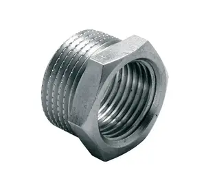 TDM Brass Reducing Bushing 1/2 inch Male x 3/8 inch Female