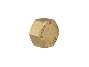 TDM Brass 10712 End Cup 1/2 inch Female Thread