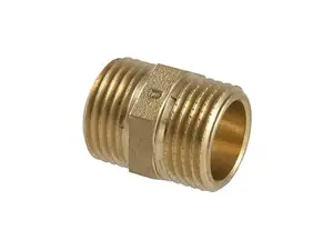 TDM Brass 108S01 Threaded Connector 1 inch Internal-Internal
