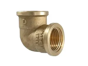 TDM Brass 701/200 vītņots līkums 3/4" FF
