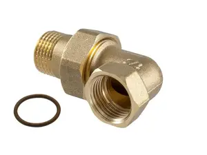 Латунный резьбовой соединитель TDM Brass 1/2 дюйма В/Н