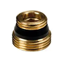 Giacomini R483Y0023 Self-Sealing Adaptor 1/2 inch x 3/4 inch