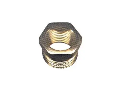 TDM Brass tējas veidgabals 1 1/2 x 1 colla Photo 2