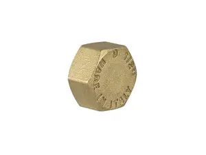 TDM Brass noslēguma uzmava 1 1/4 collas