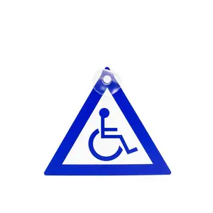 Disabled Person Car Sticker 117x135mm