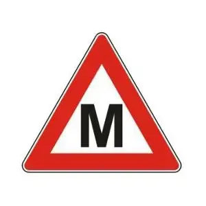 Magnetic Sign Letter M
