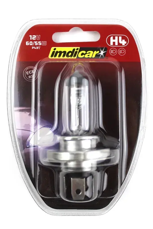 Автолампа IMDICAR H4 12V 55W Photo 2