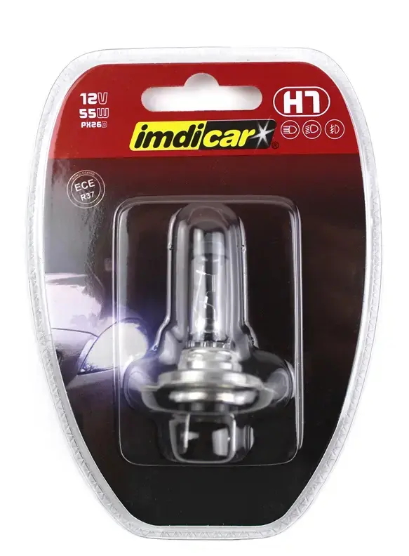 Галогенная лампа IMDICAR H7 12V 55W Photo 2