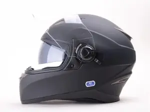 NENURODYTA_Z HD-09B Motorcycle Helmet, Size L, Black