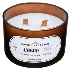 Atmosphera 181626C Amber Snow vaska svece