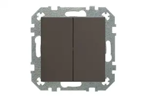 LIREGUS IJ5.10-203-01.R/ON31 2-Gang Switch