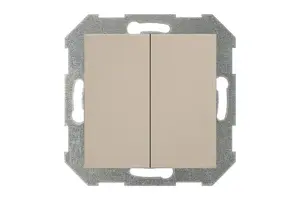 LIREGUS IJ5.10-005-01.R/ONC 2-Gang Switch, IP44 Rated